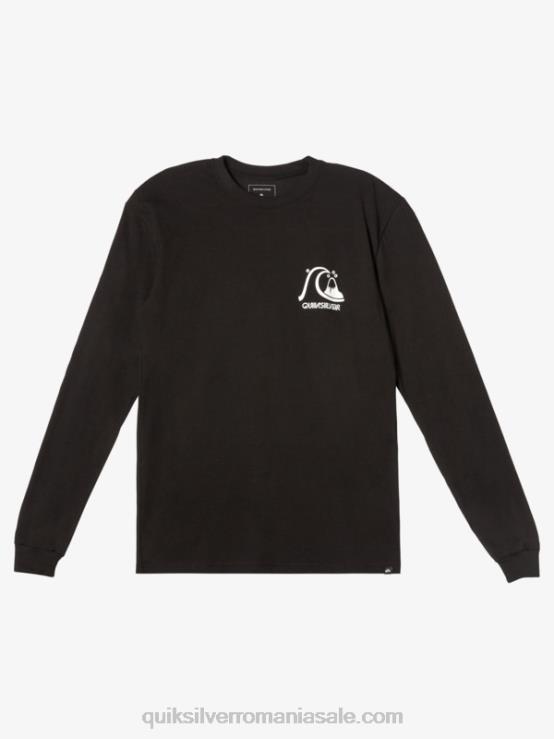 negru tricoul ls original XT6B999 bărbați Quiksilver