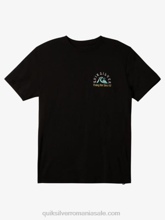 negru tricoul original baril XT6B1172 bărbați Quiksilver