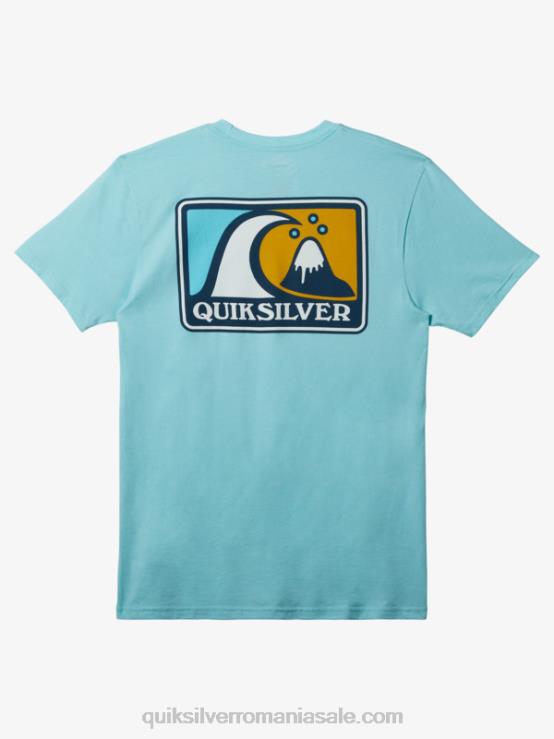 înger albastru erica tricou mellow bubble mod XT6B427 bărbați Quiksilver