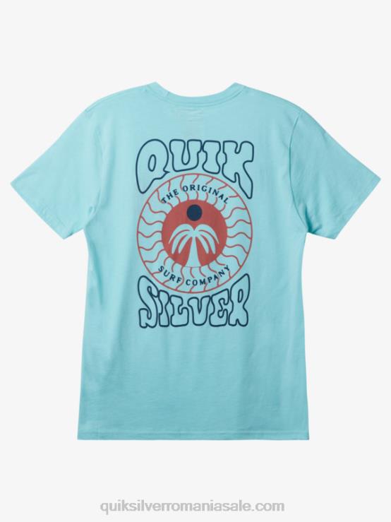 înger albastru erica tricou ștampilat XT6B412 bărbați Quiksilver