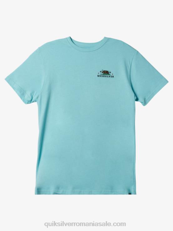 înger albastru tricou al brigadei locale din California XT6B724 bărbați Quiksilver