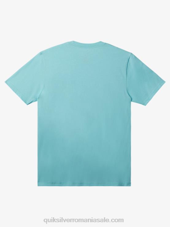 înger albastru tricou mw mini cu logo XT6B113 bărbați Quiksilver