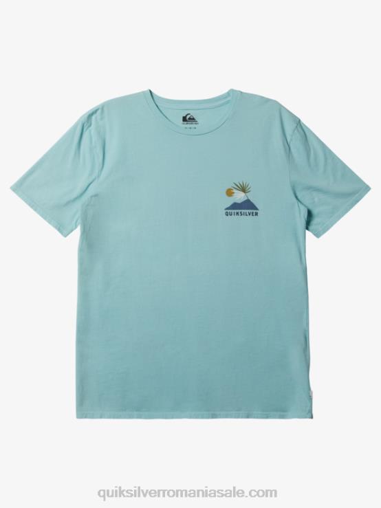 înger albastru tricou nou de trib XT6B233 bărbați Quiksilver