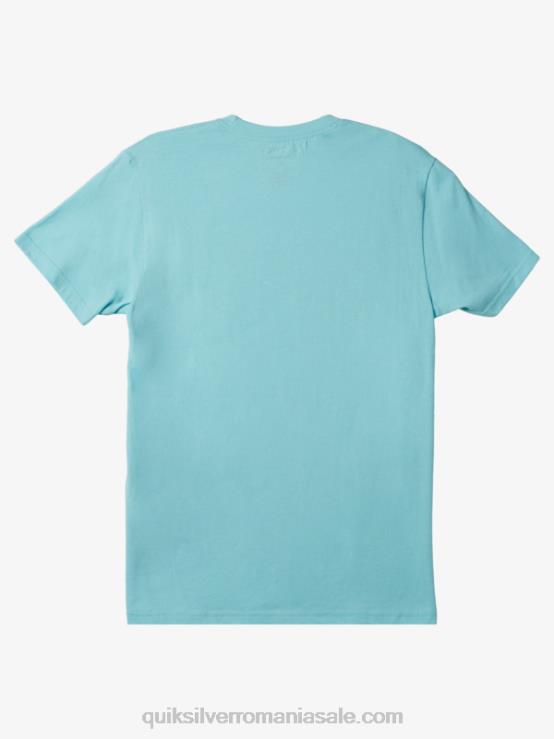 înger albastru tricou rain check XT6B509 bărbați Quiksilver