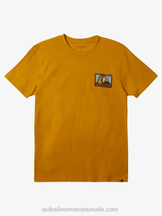 nugget gold heather tricou mellow bubble mod XT6B428 bărbați Quiksilver