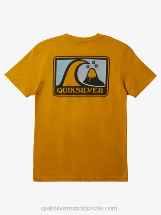 nugget gold heather tricou mellow bubble mod XT6B428 bărbați Quiksilver