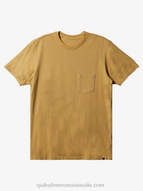 ocru tricou de buzunar de zi cu zi XT6B895 bărbați Quiksilver