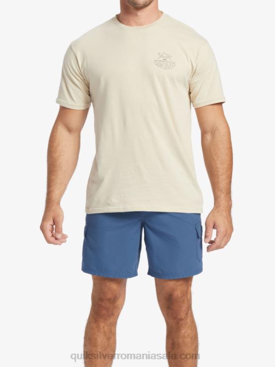 orez brun tricou waterman outdoor livin XT6B57 bărbați Quiksilver