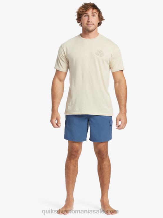 orez brun tricou waterman outdoor livin XT6B57 bărbați Quiksilver