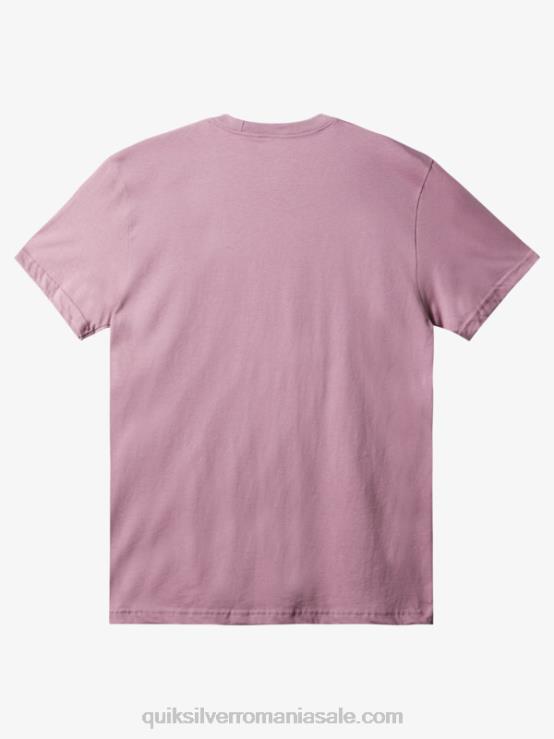 orhidee prăfuită tricou cu logo-ul comp XT6B1388 bărbați Quiksilver