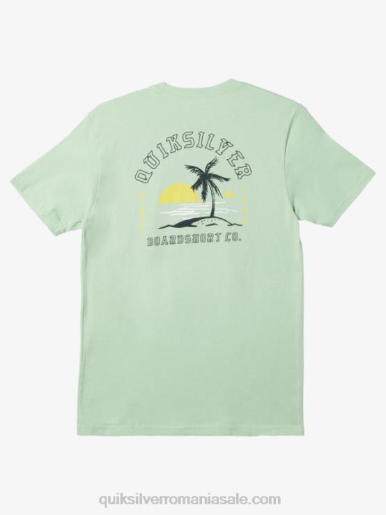 piatră de molid singur în sfârșit tricou XT6B1162 bărbați Quiksilver