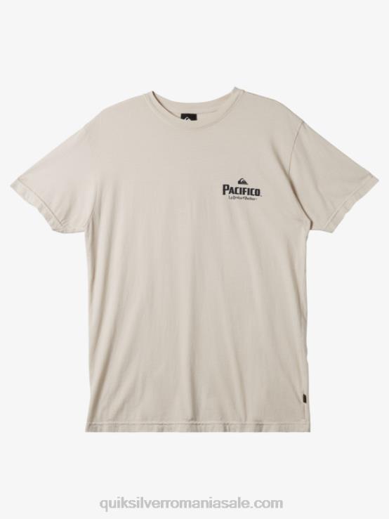 piatră tricou cu vibrații scenice XT6B9 bărbați Quiksilver x Pacifico
