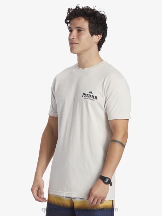 piatră tricou cu vibrații scenice XT6B9 bărbați Quiksilver x Pacifico
