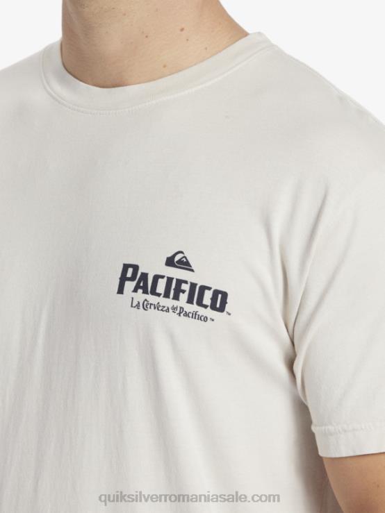 piatră tricou cu vibrații scenice XT6B9 bărbați Quiksilver x Pacifico