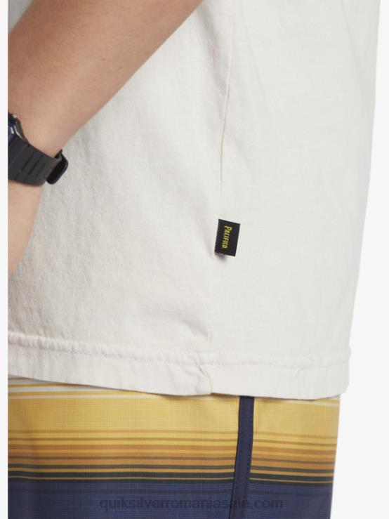 piatră tricou cu vibrații scenice XT6B9 bărbați Quiksilver x Pacifico