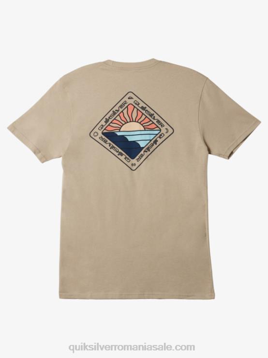 plaza taupe tricou călătorie pitorească XT6B1146 bărbați Quiksilver