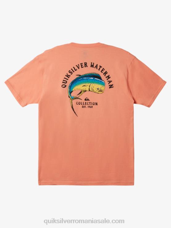roz piersic Tensiune waterman pe tricou XT6B1342 bărbați Quiksilver