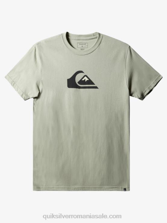 salvie de deșert tricou cu logo-ul comp XT6B1387 bărbați Quiksilver