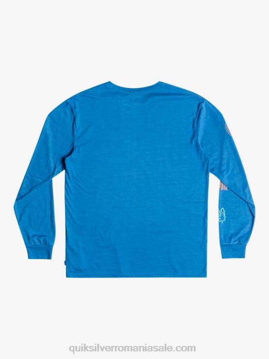snorkel albastru tricou cu mânecă lungă fragment of nature XT6B1038 bărbați Quiksilver