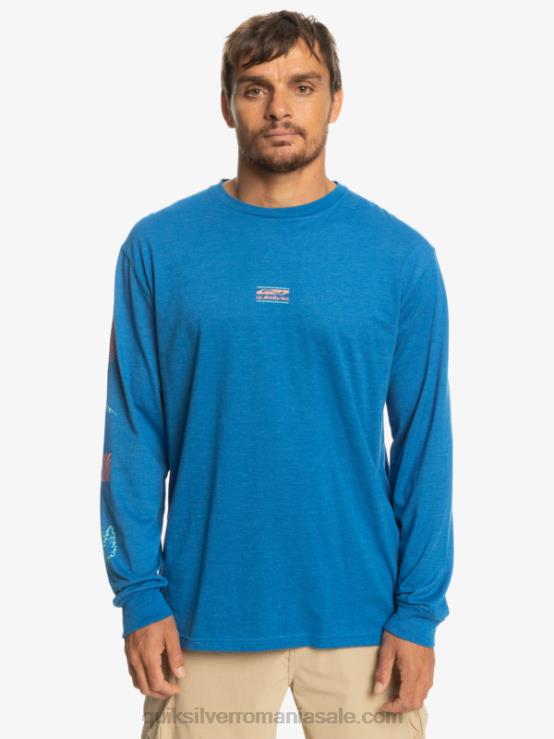 snorkel albastru tricou cu mânecă lungă fragment of nature XT6B1038 bărbați Quiksilver