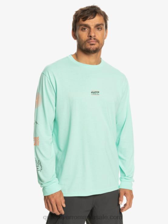 sticla de plaja tricou cu mânecă lungă fragment of nature XT6B1037 bărbați Quiksilver