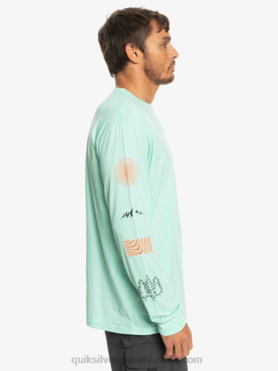 sticla de plaja tricou cu mânecă lungă fragment of nature XT6B1037 bărbați Quiksilver