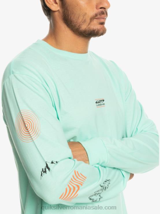 sticla de plaja tricou cu mânecă lungă fragment of nature XT6B1037 bărbați Quiksilver
