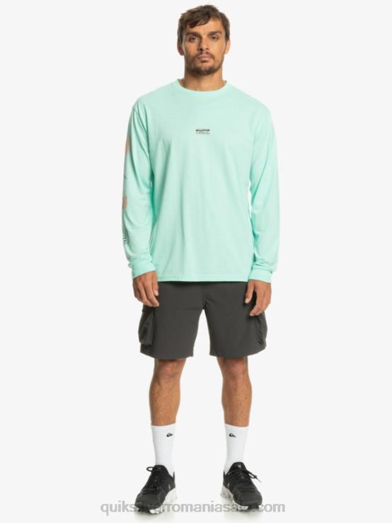 sticla de plaja tricou cu mânecă lungă fragment of nature XT6B1037 bărbați Quiksilver