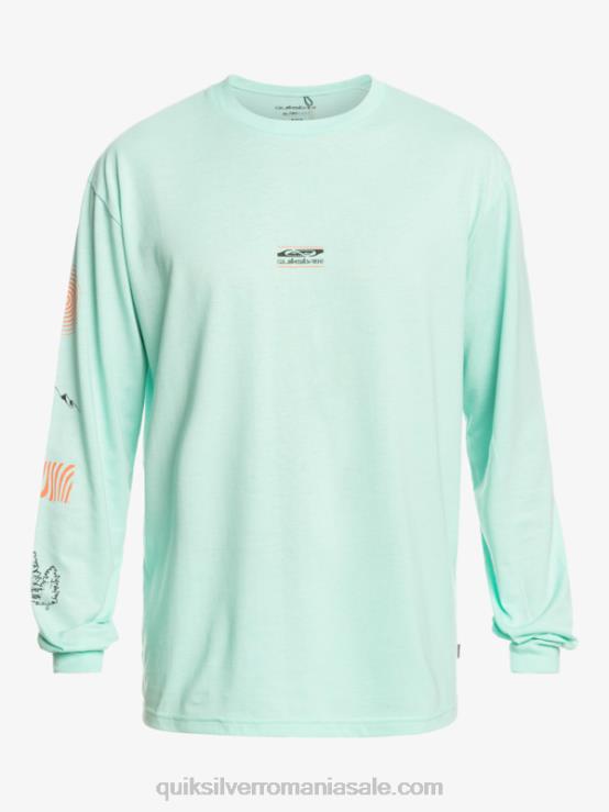sticla de plaja tricou cu mânecă lungă fragment of nature XT6B1037 bărbați Quiksilver