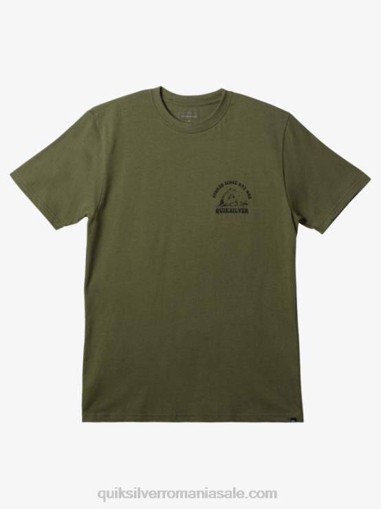 trifoi cu patru foi încântat din prima zi tricou XT6B231 bărbați Quiksilver
