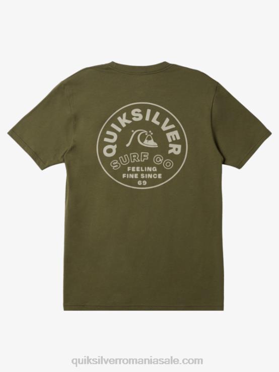 trifoi cu patru foi tricou de spin atemporal XT6B107 bărbați Quiksilver