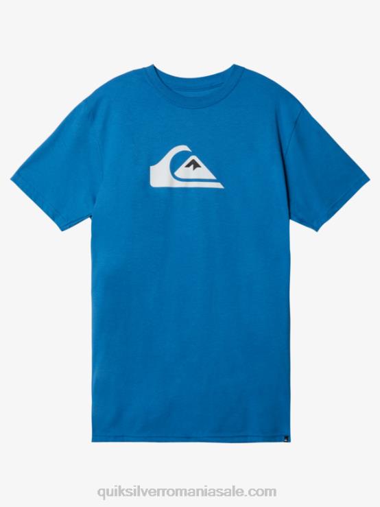 vallarta albastru tricou cu logo-ul comp XT6B1385 bărbați Quiksilver