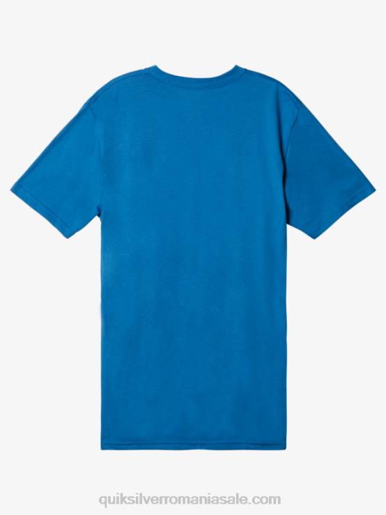 vallarta albastru tricou cu logo-ul comp XT6B1385 bărbați Quiksilver