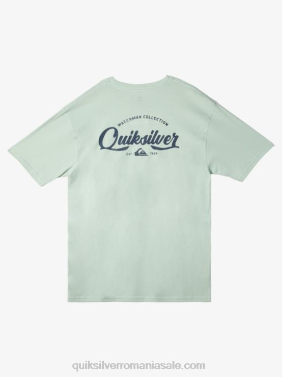verde subtil tricou waterman undertow XT6B55 bărbați Quiksilver