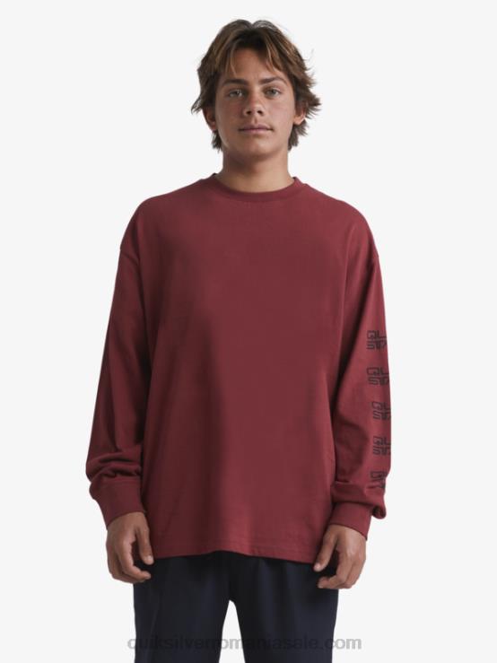 vin rubin tricou organic cu maneca lunga XT6B1844 bărbați Quiksilver x Stab