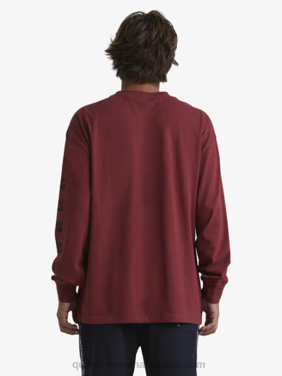 vin rubin tricou organic cu maneca lunga XT6B1844 bărbați Quiksilver x Stab