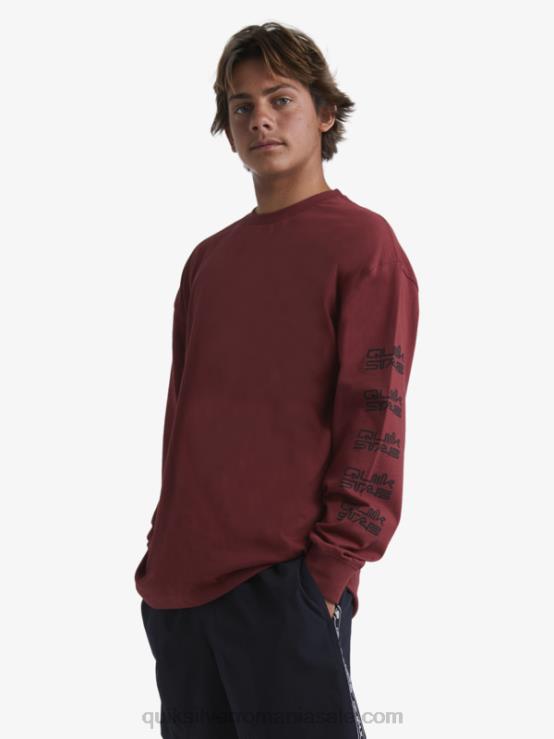 vin rubin tricou organic cu maneca lunga XT6B1844 bărbați Quiksilver x Stab
