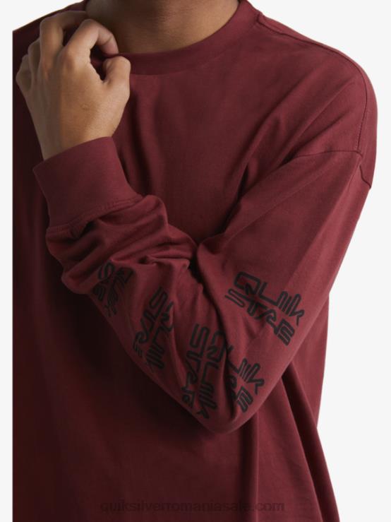vin rubin tricou organic cu maneca lunga XT6B1844 bărbați Quiksilver x Stab