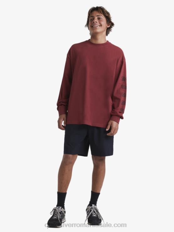 vin rubin tricou organic cu maneca lunga XT6B1844 bărbați Quiksilver x Stab