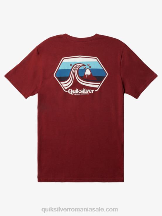 vin rubin tricou port de escală XT6B1512 bărbați Quiksilver