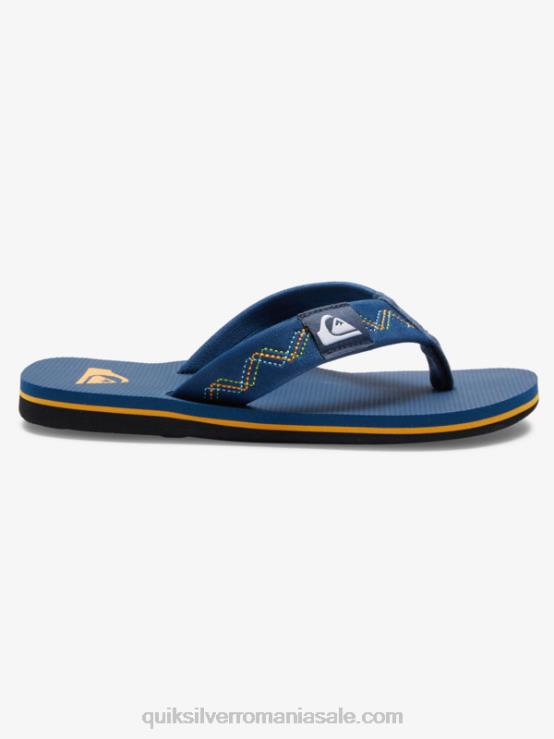 albastru 1 8-16 sandale cu cusături molokai XT6B2149 băieți Quiksilver