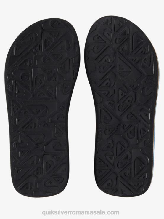 albastru 1 8-16 sandale cu cusături molokai XT6B2149 băieți Quiksilver