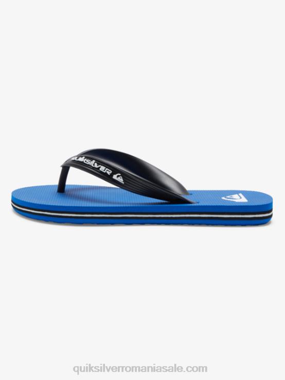 albastru 1 Șlapi cu 8-16 molokai core XT6B2167 băieți Quiksilver