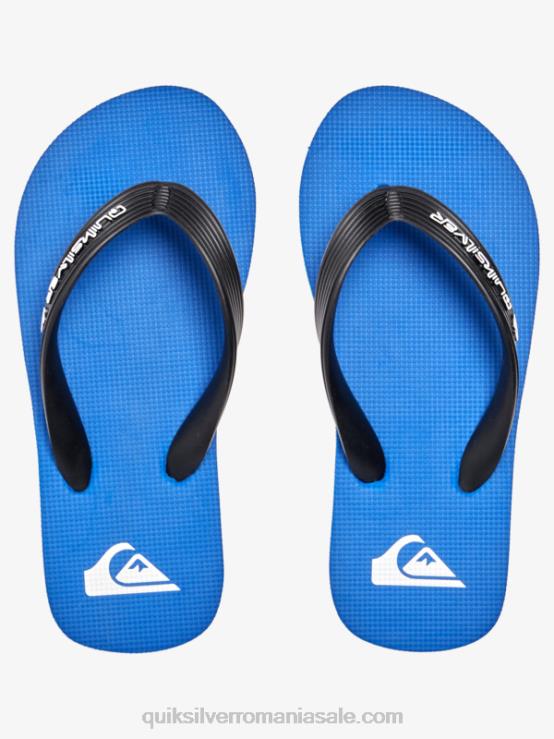 albastru 1 Șlapi cu 8-16 molokai core XT6B2167 băieți Quiksilver
