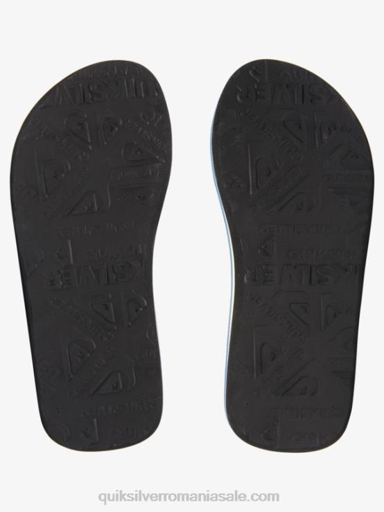 albastru 3 8-16 molokai layback pentru tineret sandale de bază XT6B2250 băieți Quiksilver