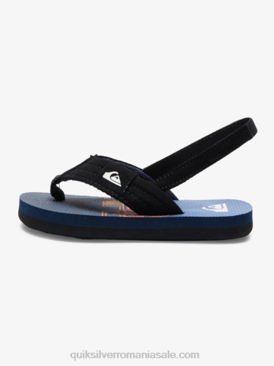 albastru 3 sandale molokai layback XT6B2035 băieți Quiksilver