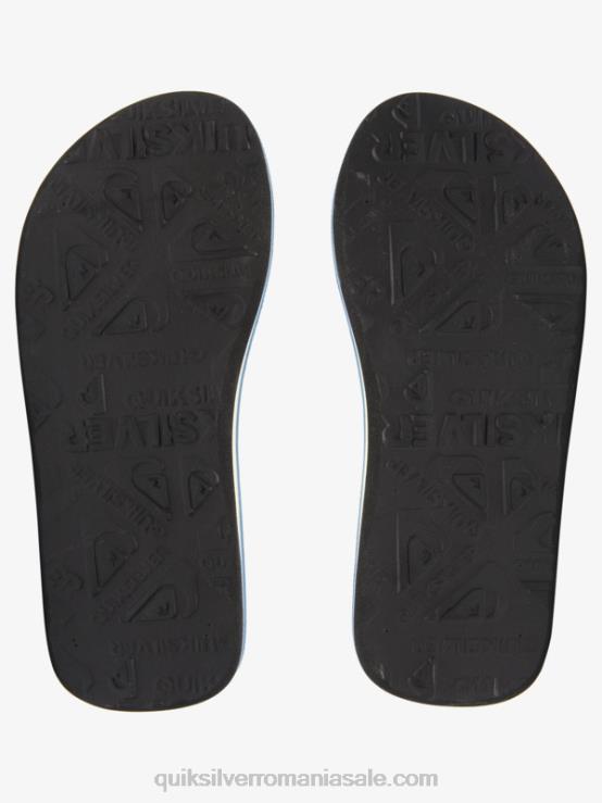 albastru 4 8-16 molokai layback pentru tineret sandale de bază XT6B2251 băieți Quiksilver