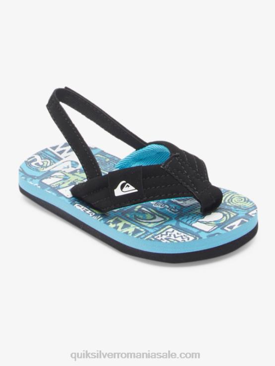 albastru 4 sandale molokai layback XT6B2032 băieți Quiksilver