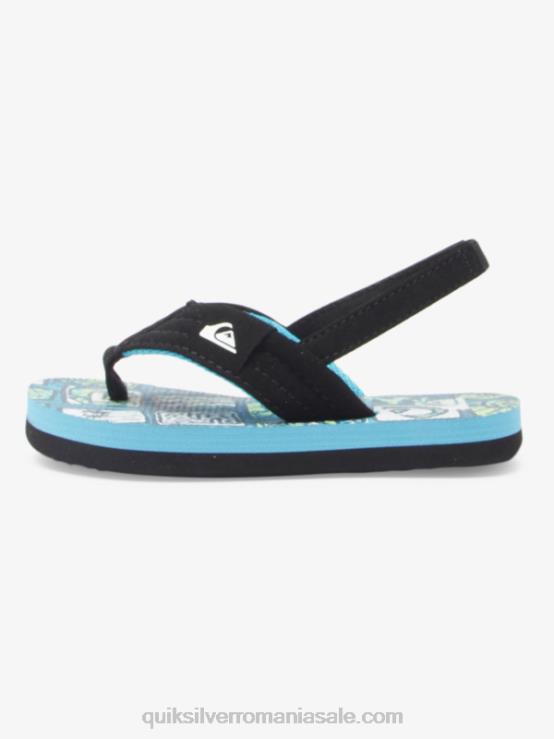 albastru 4 sandale molokai layback XT6B2032 băieți Quiksilver