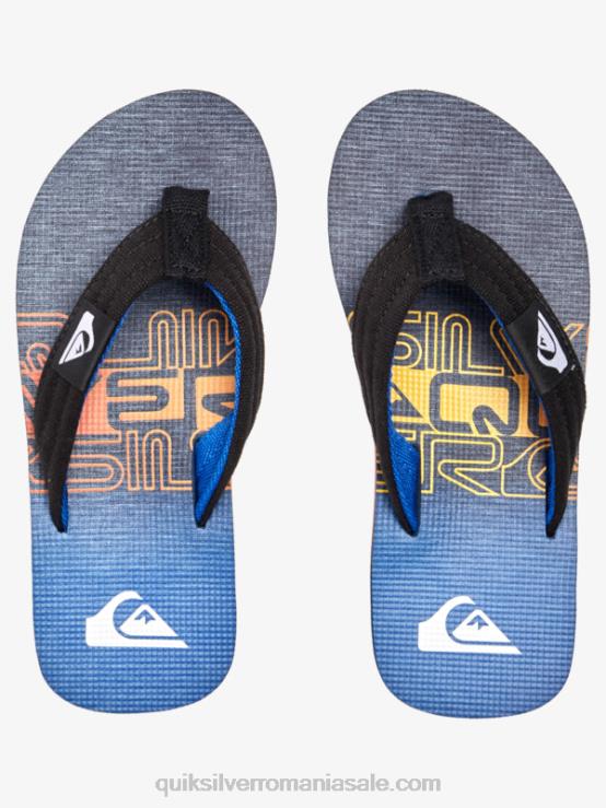 albastru 6 8-16 sandale molokai layback XT6B1998 băieți Quiksilver